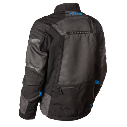 Geaca Moto Klim Baja S4 2023 BLACK - KINETIK BLUE